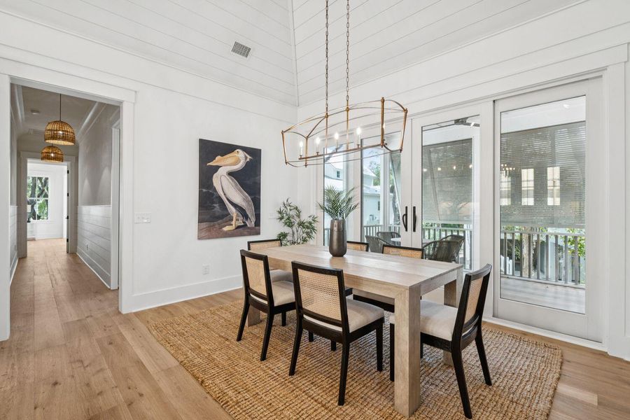 Furnished interior view inside a new home in , Johns Island (Image 10).