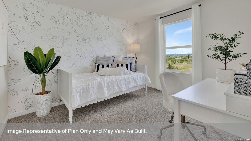 Furnished interior view inside a new home in Mayfair, New Braunfels (Image 4).