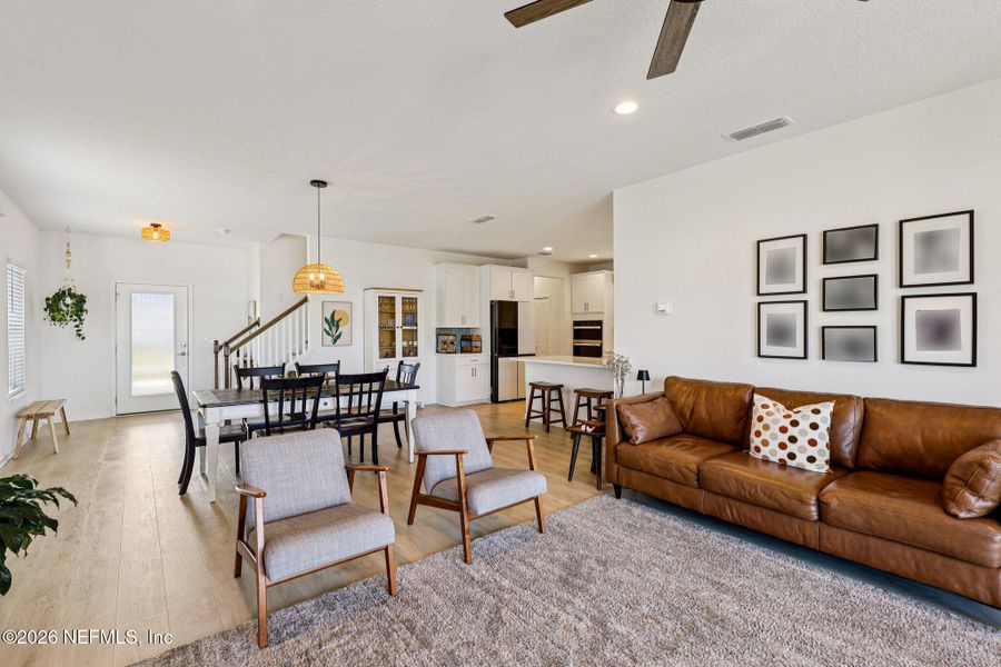 Furnished interior view inside a new home in Beacon Lake, St. Augustine (Image 45).