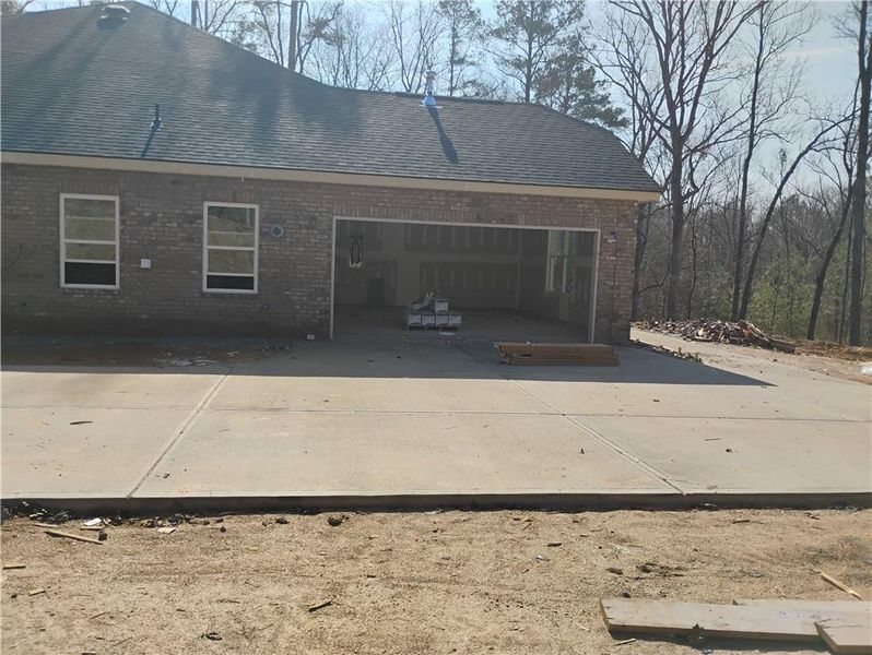 In-progress construction of a new home in Tuscany Hills, Douglasville, GA (Image 4).
