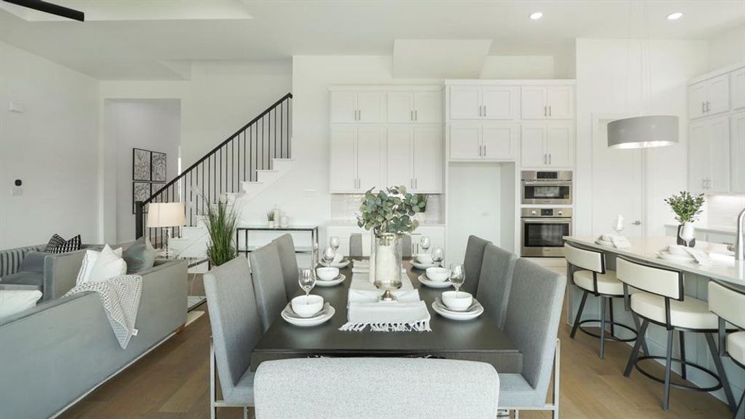 Furnished interior view inside a new home in Rio Vista at Kelly Ranch, Aledo (Image 19).