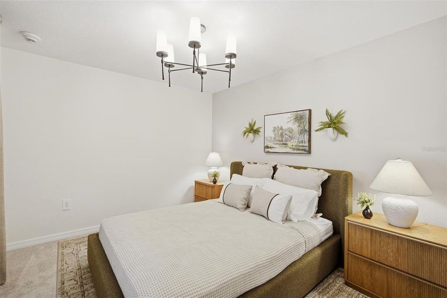Furnished interior view inside a new home in Calusa Country Club, Lakewood Ranch (Image 9).