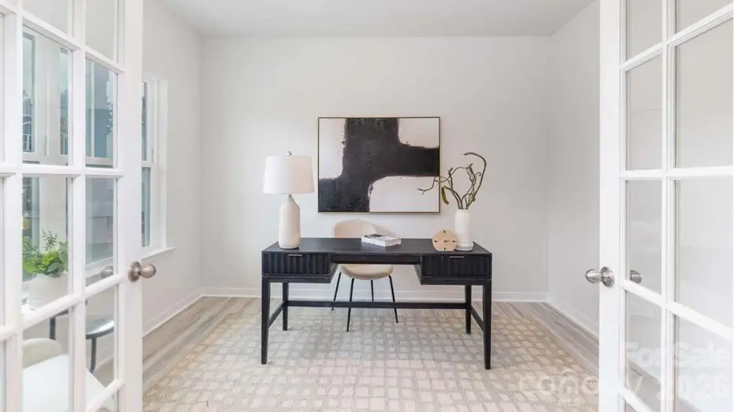 Furnished interior view inside a new home in Reedy Creek Preserve, Charlotte (Image 12).