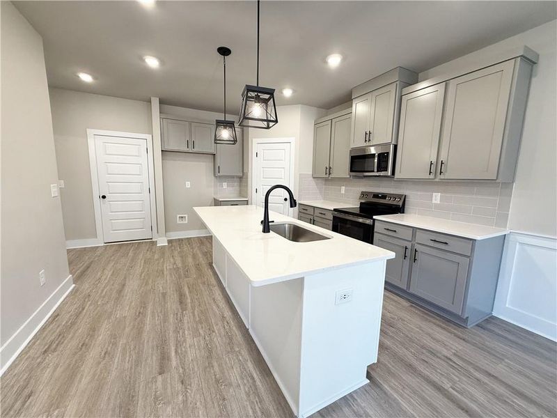 Furnished interior view inside a new home in , Tucker (Image 4).