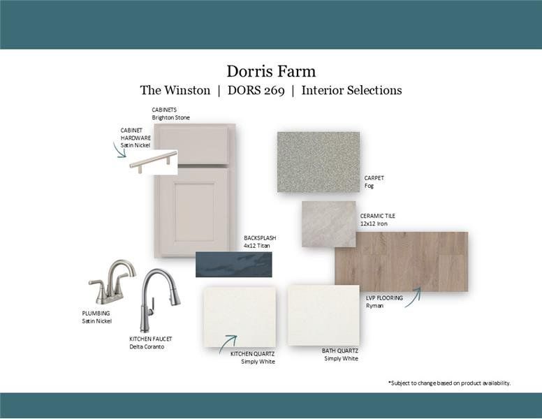 Sample of building materials used in homes in Dorris Farm at Willow Springs, White House (Image 40). Sample of building materials used in homes in Dorris Farm at Willow Springs, White House (Image 40).