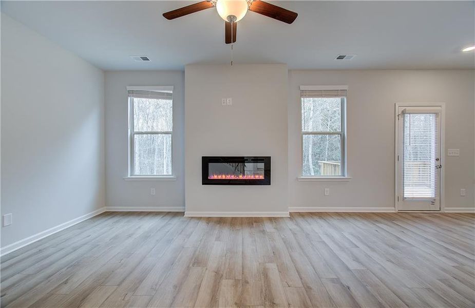 Spacious, unfurnished interior of a new home in Cedar Grove Commons, Conley (Image 15).