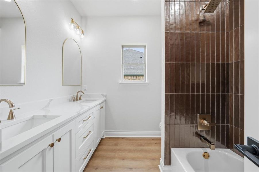 Furnished interior view inside a new home in , Hewitt (Image 9). Furnished interior view inside a new home in , Hewitt (Image 9).