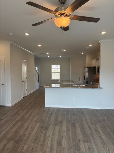 Spacious, unfurnished interior of a new home in Cumberland Estates, Fairview (Image 5). Spacious, unfurnished interior of a new home in Cumberland Estates, Fairview (Image 5).