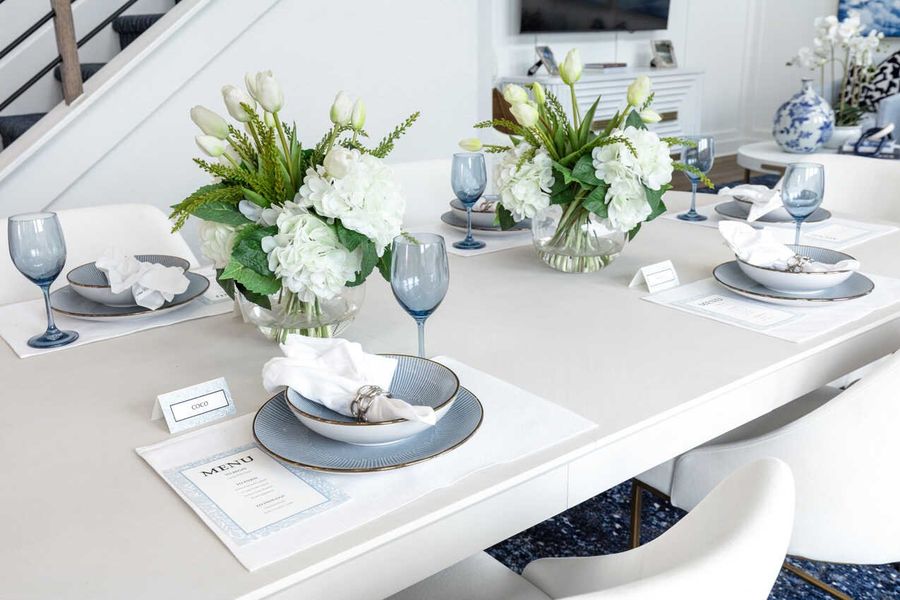 Representative Dining Room - some options shown