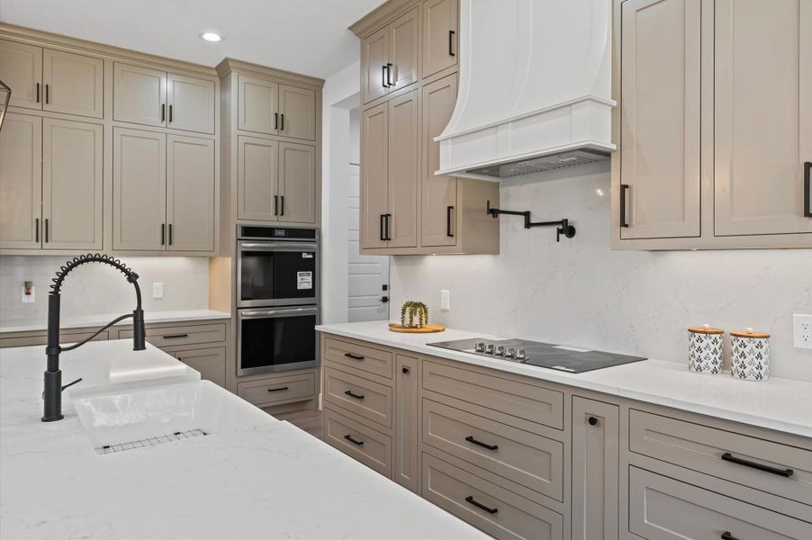 Furnished interior view inside a new home in , Conroe (Image 13).