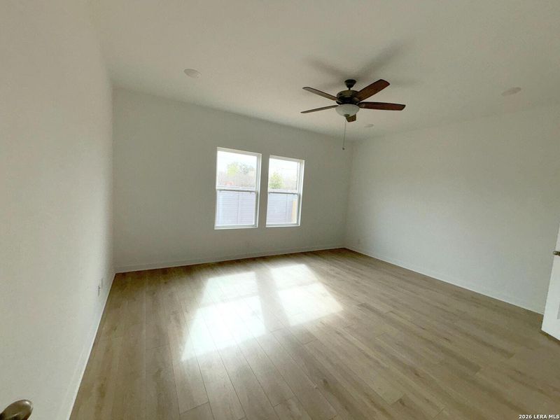 Spacious, unfurnished interior of a new home in Saddlebrook Ranch, Schertz (Image 14). Spacious, unfurnished interior of a new home in Saddlebrook Ranch, Schertz (Image 14).