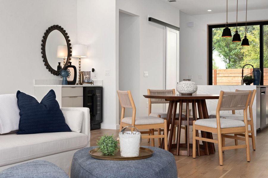 Furnished interior view inside a new home in , Austin (Image 15).