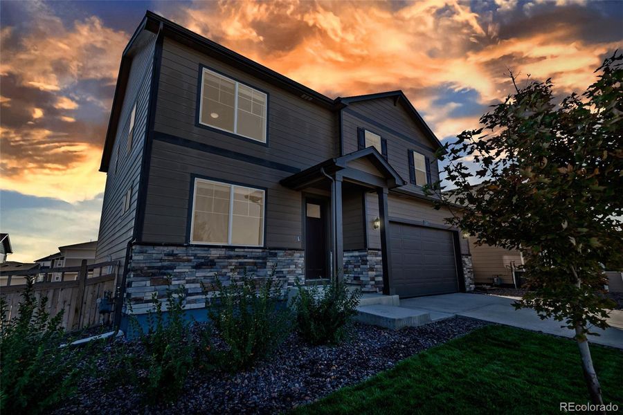 Exterior details and patio area of a home in Brighton Crossing, Brighton (Image 2).