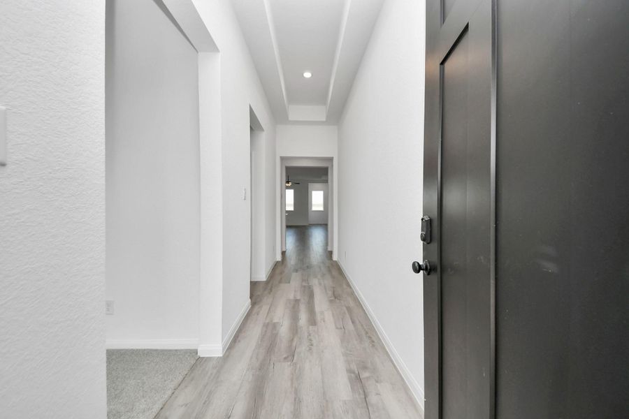 Spacious, unfurnished interior of a new home in 50' Traditional Homes at Elyson, Katy (Image 34).