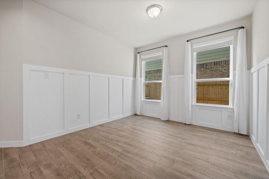 Spacious, unfurnished interior of a new home in Balmoral, Humble (Image 23). Spacious, unfurnished interior of a new home in Balmoral, Humble (Image 23).