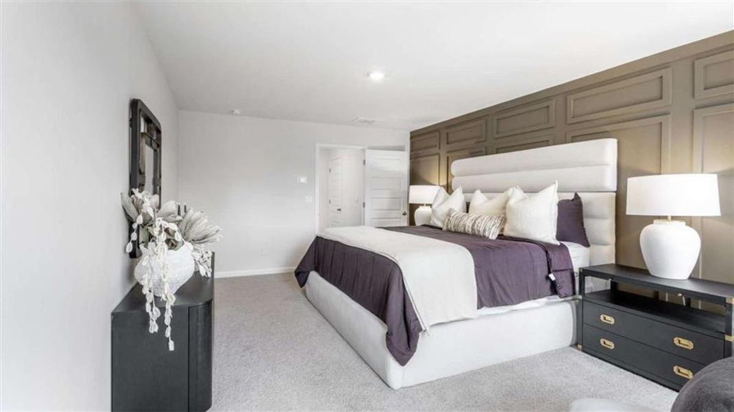 Furnished interior view inside a new home in Barrett Cove, Marietta (Image 16).