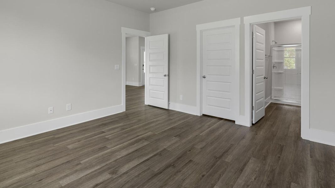 Spacious, unfurnished interior of a new home in Indigo Preserve Townhomes, Leland (Image 17).