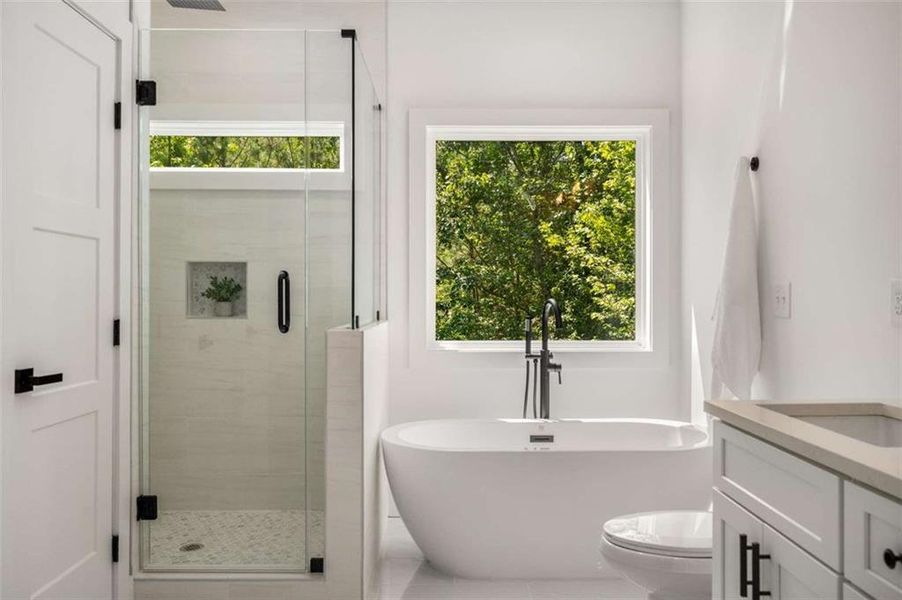 Furnished interior view inside a new home in , Jefferson (Image 41).