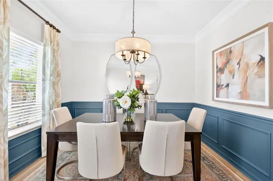Furnished interior view inside a new home in The Stiles, Cartersville (Image 33).