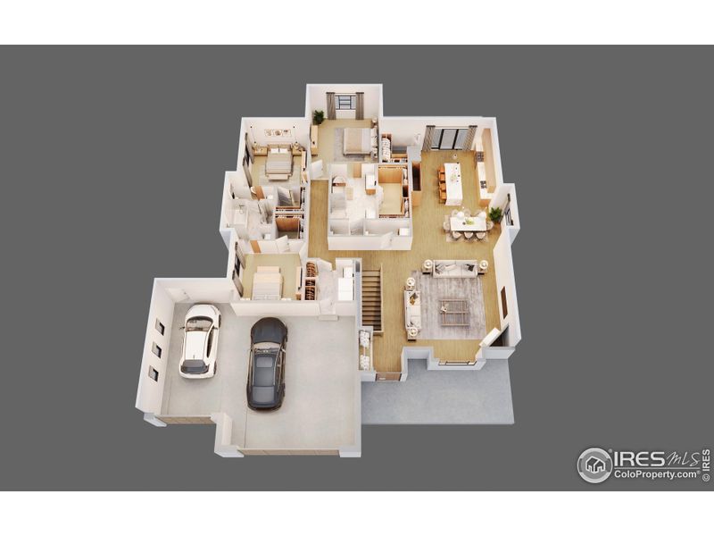 2D floor plan layout of this home in , Nunn, CO (Image 5).