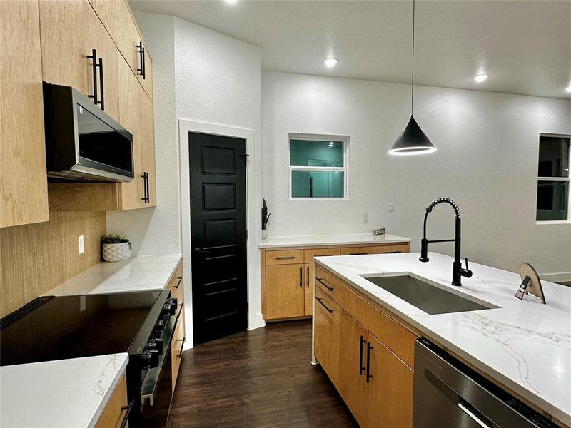 Furnished interior view inside a new home in , Fort Worth (Image 8). Furnished interior view inside a new home in , Fort Worth (Image 8).