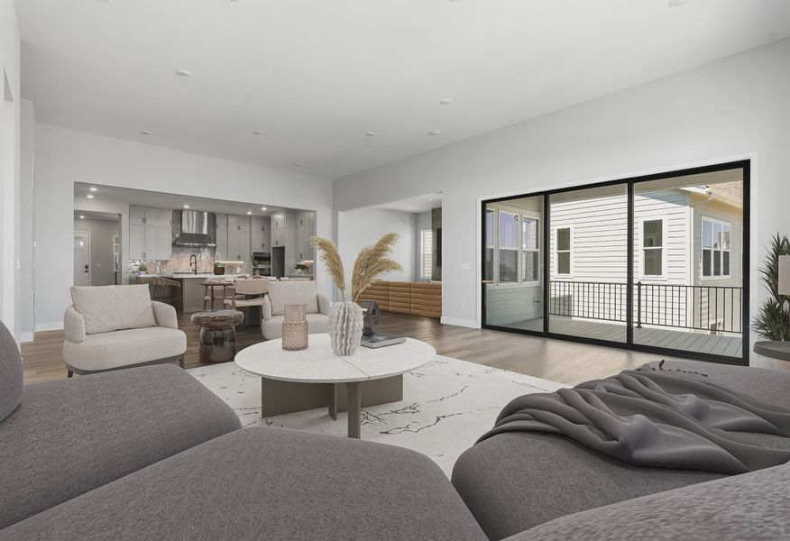 Homesite 7 Great Room - Virtually Staged - 4 of 11 Homesite 7 Great Room - Virtually Staged - 4 of 11