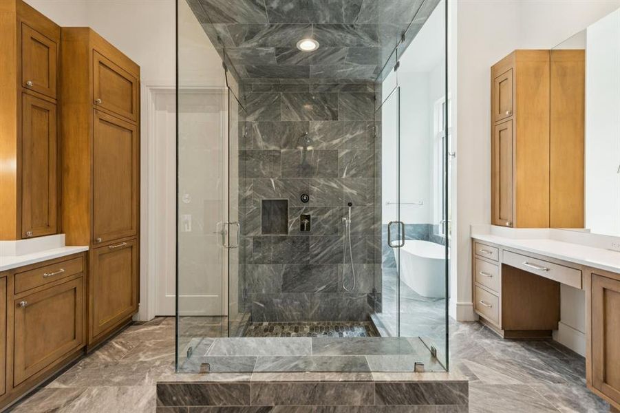 Furnished interior view inside a new home in , Malakoff (Image 4). Furnished interior view inside a new home in , Malakoff (Image 4).