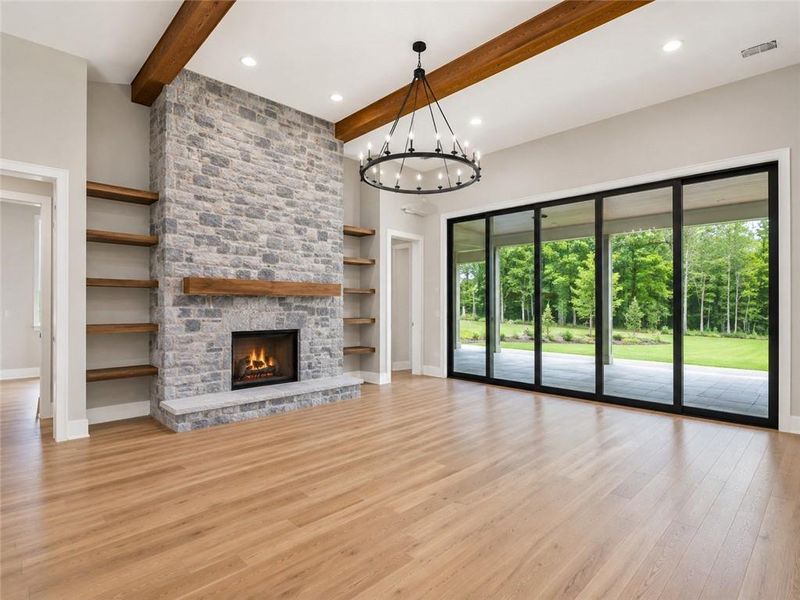 Spacious, unfurnished interior of a new home in , Ball Ground (Image 24).
