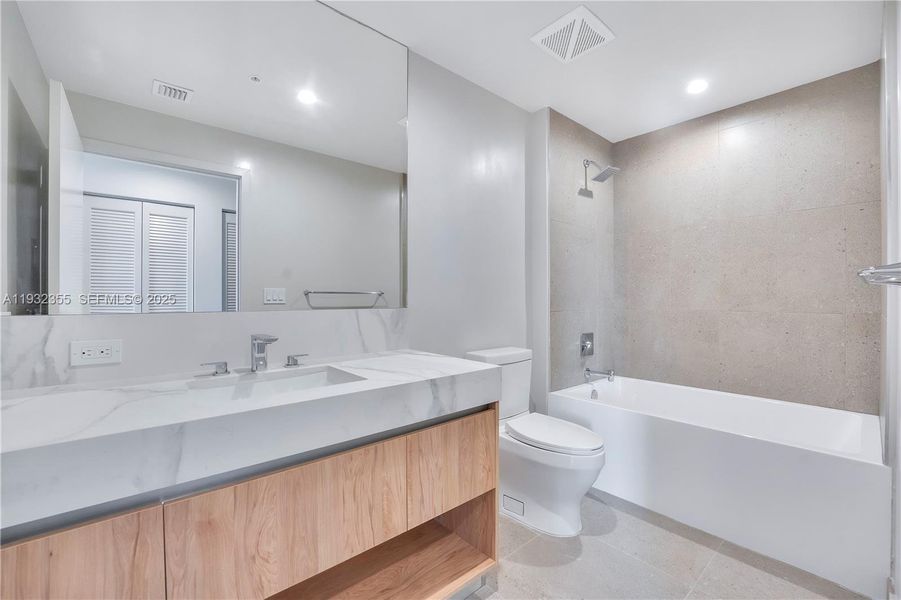 Furnished interior view inside a new home in , Miami (Image 16). Furnished interior view inside a new home in , Miami (Image 16).