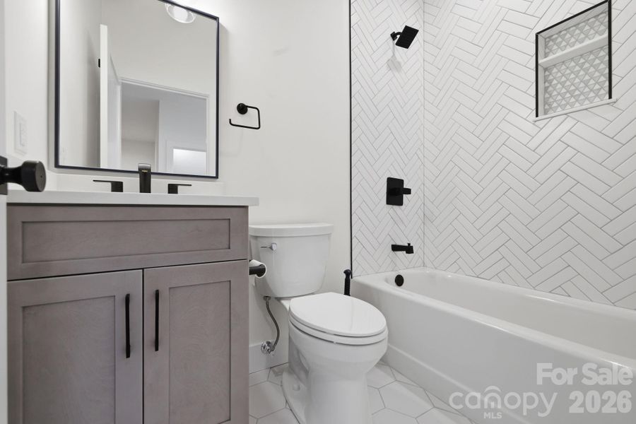 Lower level bathroom