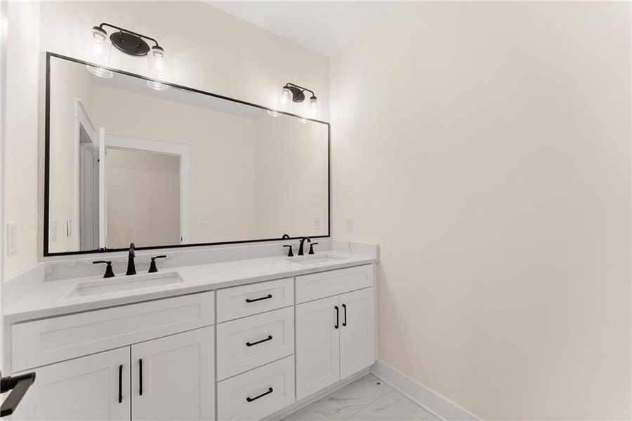 Furnished interior view inside a new home in , Hoschton (Image 31).