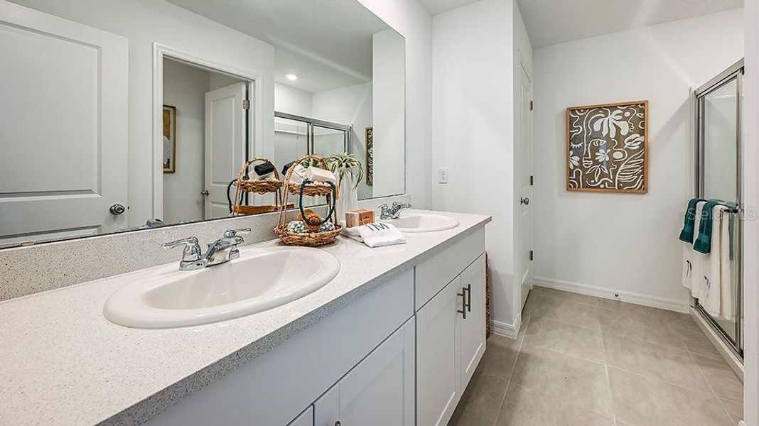 Furnished interior view inside a new home in Waterstone, Groveland (Image 11).