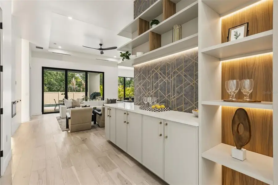 Furnished interior view inside a new home in , Winter Park (Image 37).