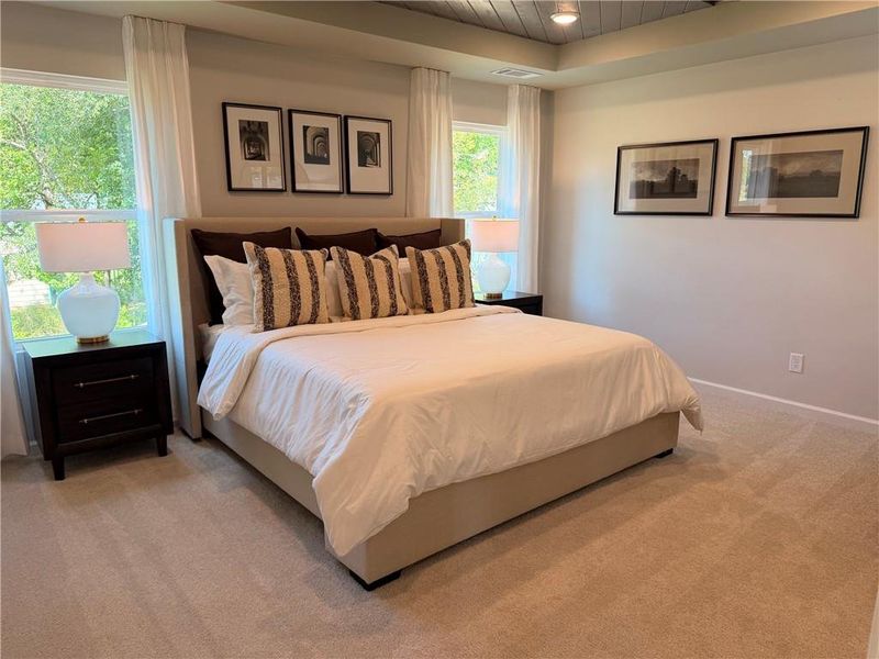 Furnished interior view inside a new home in Greene Farm, Cartersville (Image 31).
