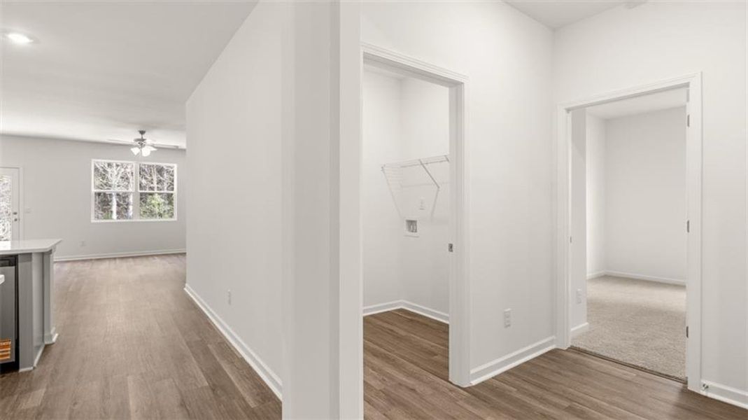 Spacious, unfurnished interior of a new home in The Reserve at Calcutta, Stockbridge (Image 21).