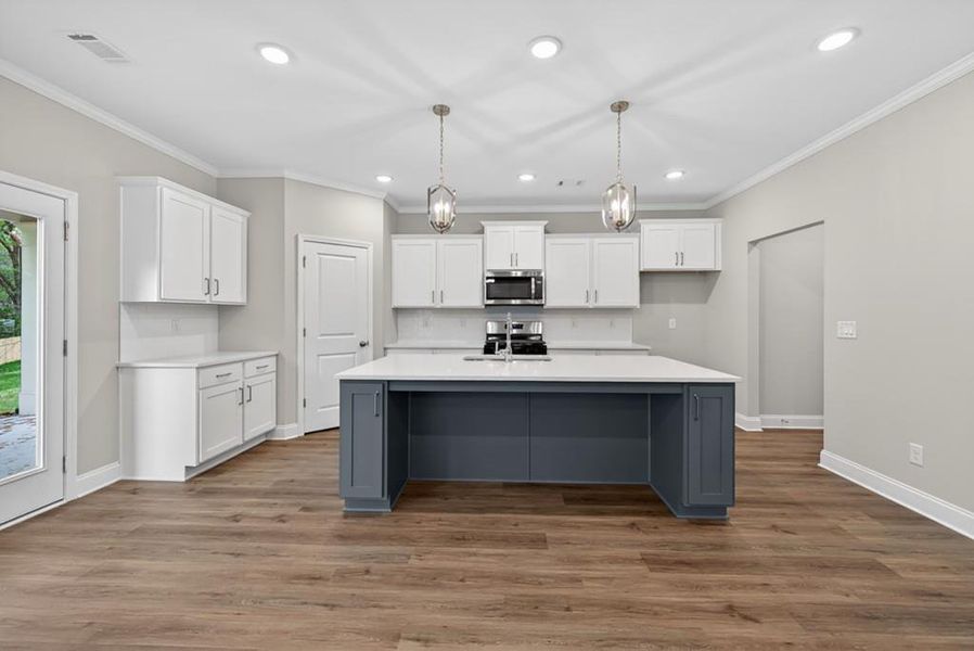 Furnished interior view inside a new home in , Sugar Hill (Image 15).