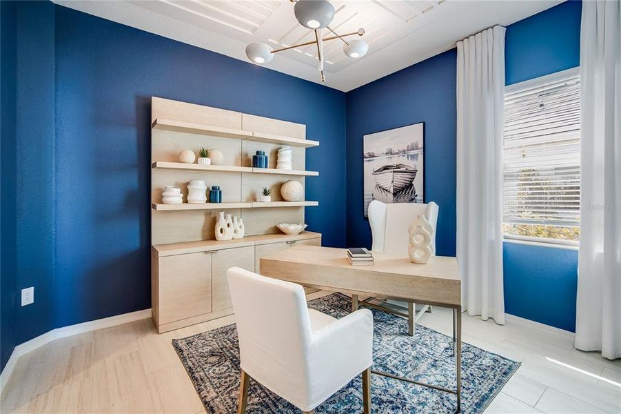 Furnished interior view inside a new home in Calusa Country Club, Lakewood Ranch (Image 11).