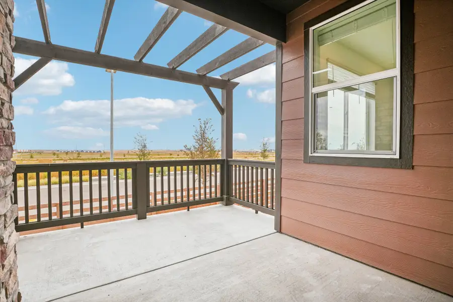Exterior details and patio area of a home in Windler, Aurora (Image 3).