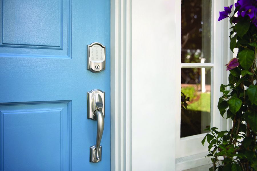 N Pic Schlage Front Door B E489 CA M619 WR 2