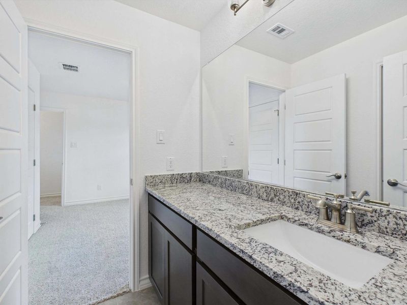 Representative furnished interior of a home built from the The Danbury I by Davidson Homes LLC in The Reserve at Potranco Oaks, Castroville (Image 7).