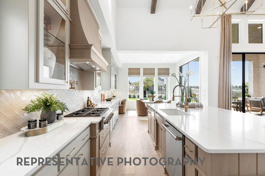 Furnished interior view inside a new home in Parkside On The River, Georgetown (Image 23).
