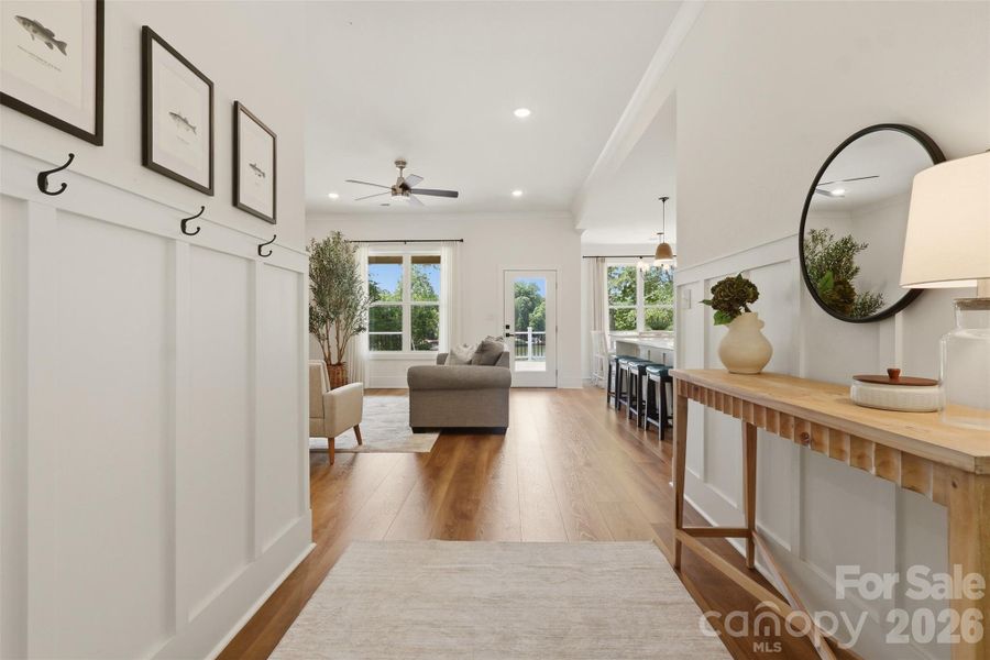 Furnished interior view inside a new home in , Lexington (Image 7).