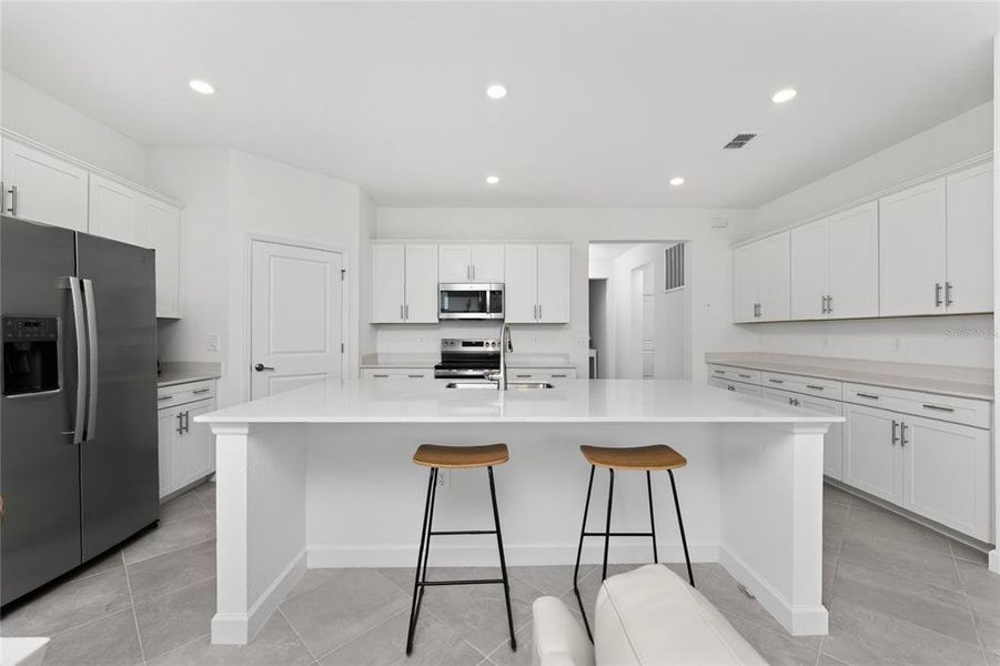 Furnished interior view inside a new home in , Englewood (Image 40).