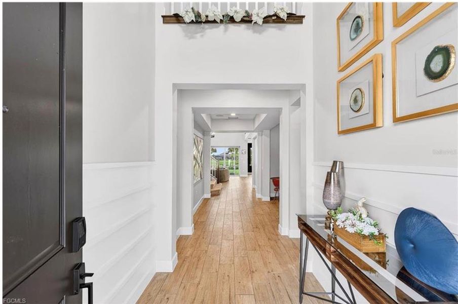 Furnished interior view inside a new home in , Punta Gorda (Image 24).