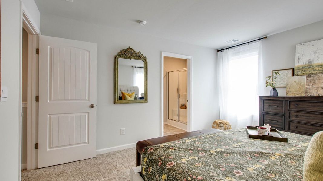 Furnished interior view inside a new home in River Landing, Murfreesboro (Image 23).