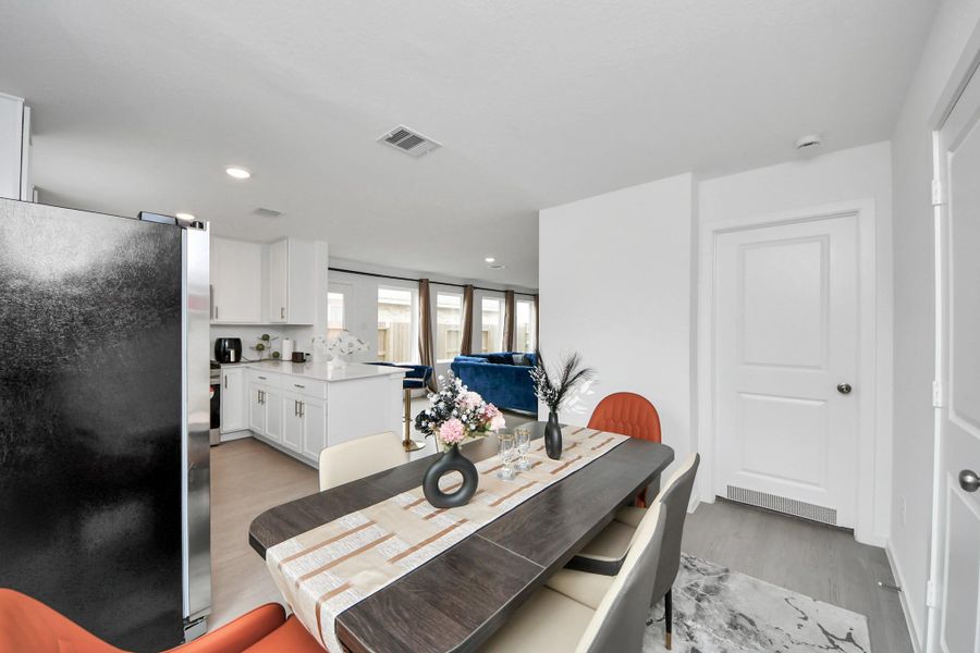 Furnished interior view inside a new home in , Hockley (Image 16).