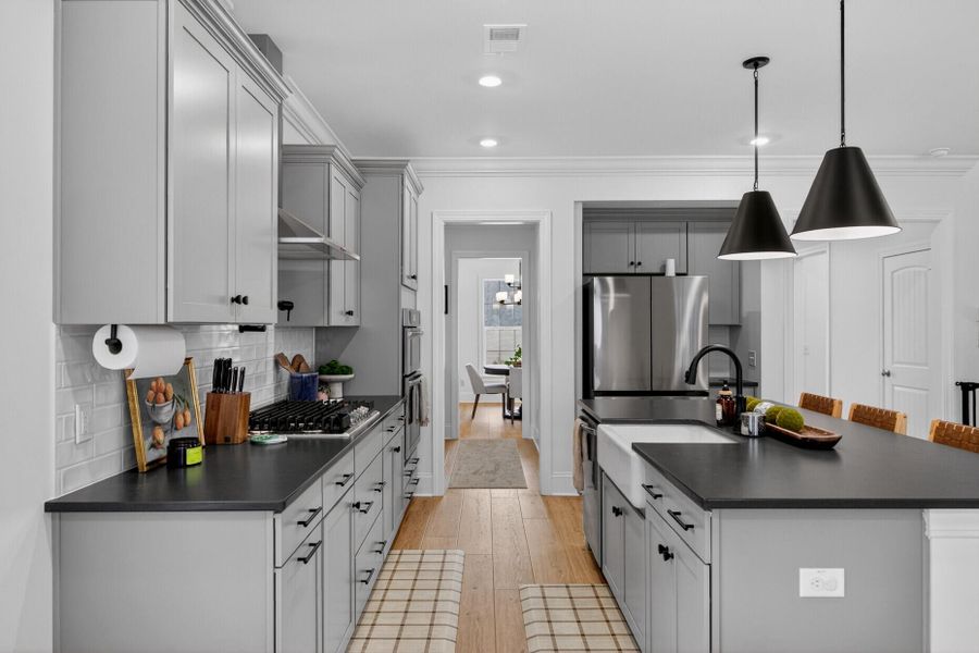 Furnished interior view inside a new home in , Summerville (Image 41).