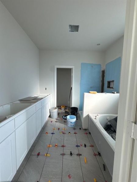 In-progress construction of a new home in Terra Escalante, Blue Ridge, TX (Image 10). In-progress construction of a new home in Terra Escalante, Blue Ridge, TX (Image 10).