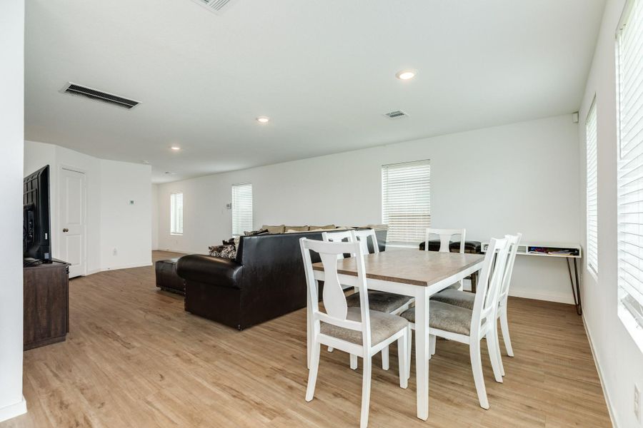 Furnished interior view inside a new home in Windrose Green, Angleton (Image 24).