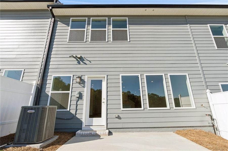 Exterior details and patio area of a home in Grandview Terrace, Canton (Image 2). Exterior details and patio area of a home in Grandview Terrace, Canton (Image 2).